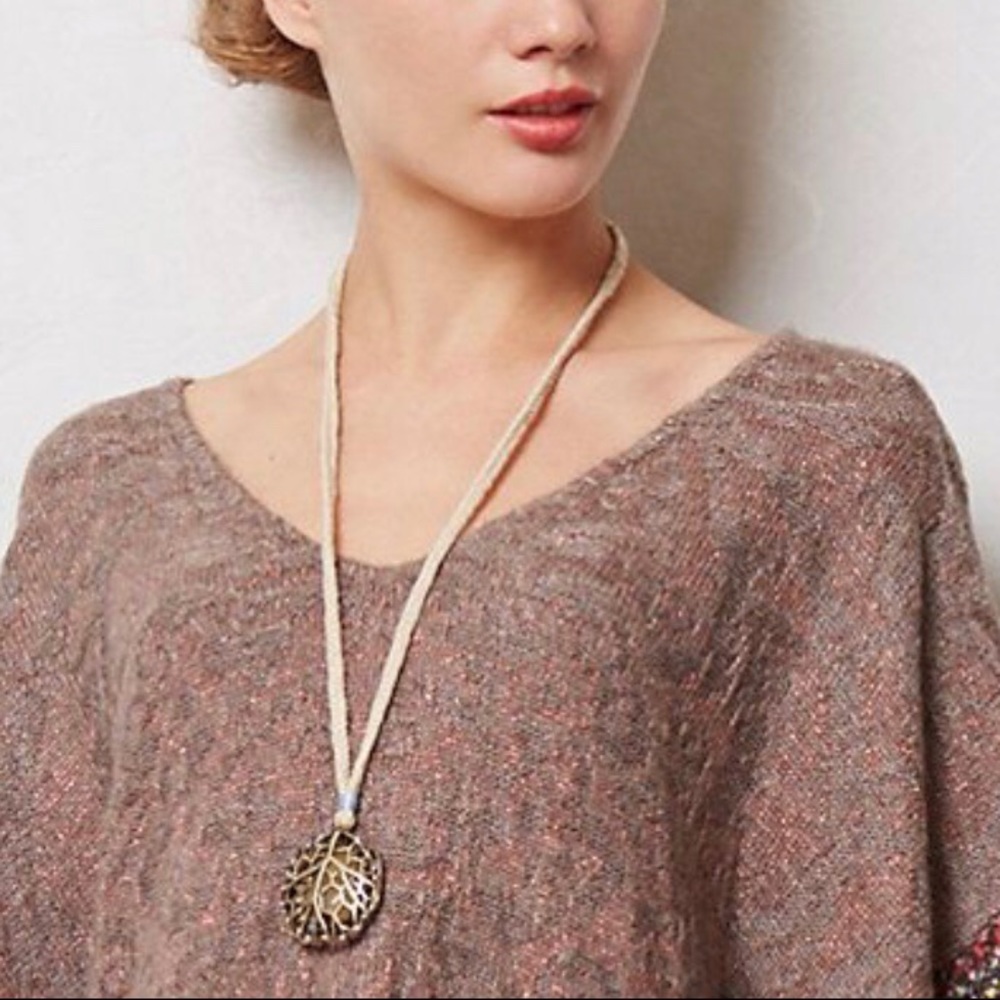 Brand New Anthropologie Montvue Pendant Necklace